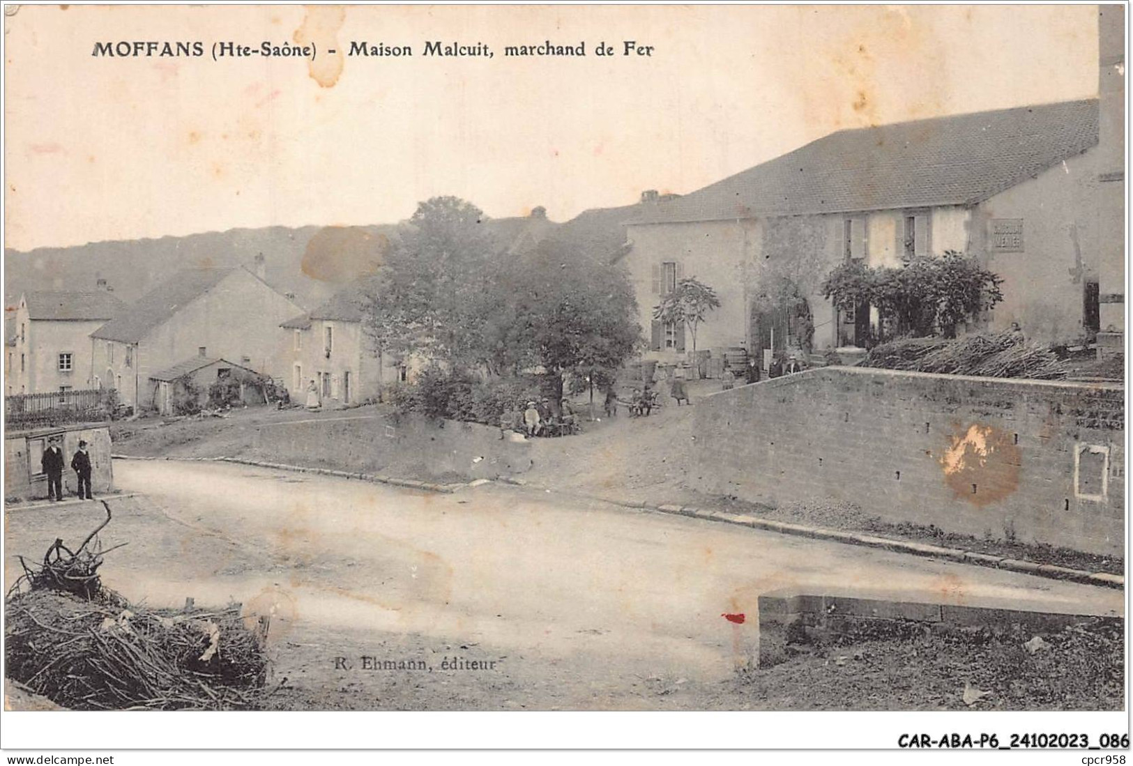CAR-ABAP6-70-0541 - MOFFANS - Hte-saône - Maison Malcuit - Marchand De Fer - Other & Unclassified