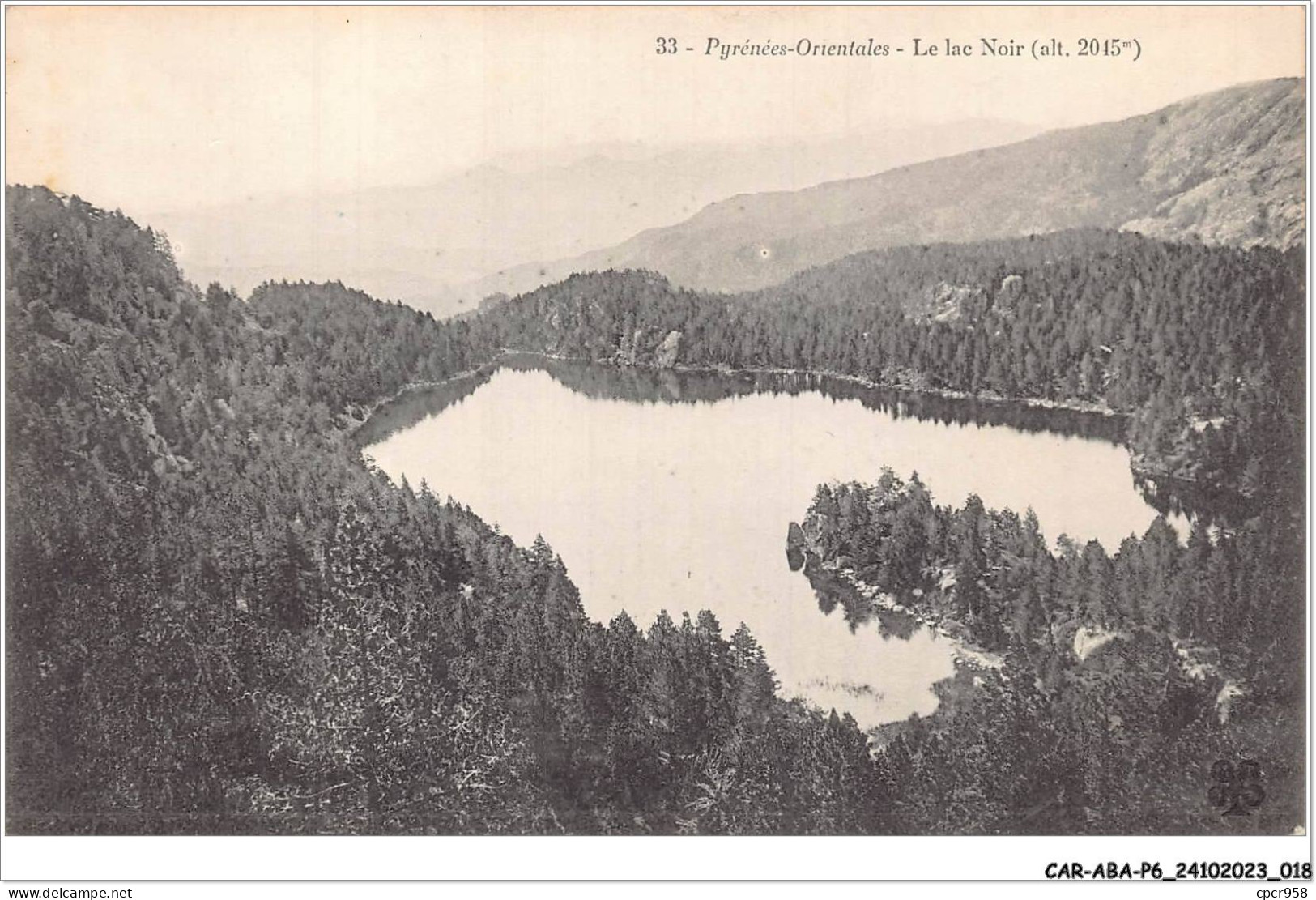 CAR-ABAP6-66-0507 - PYRENEES-ORIENTALES - Le Lac Noir - Andere & Zonder Classificatie