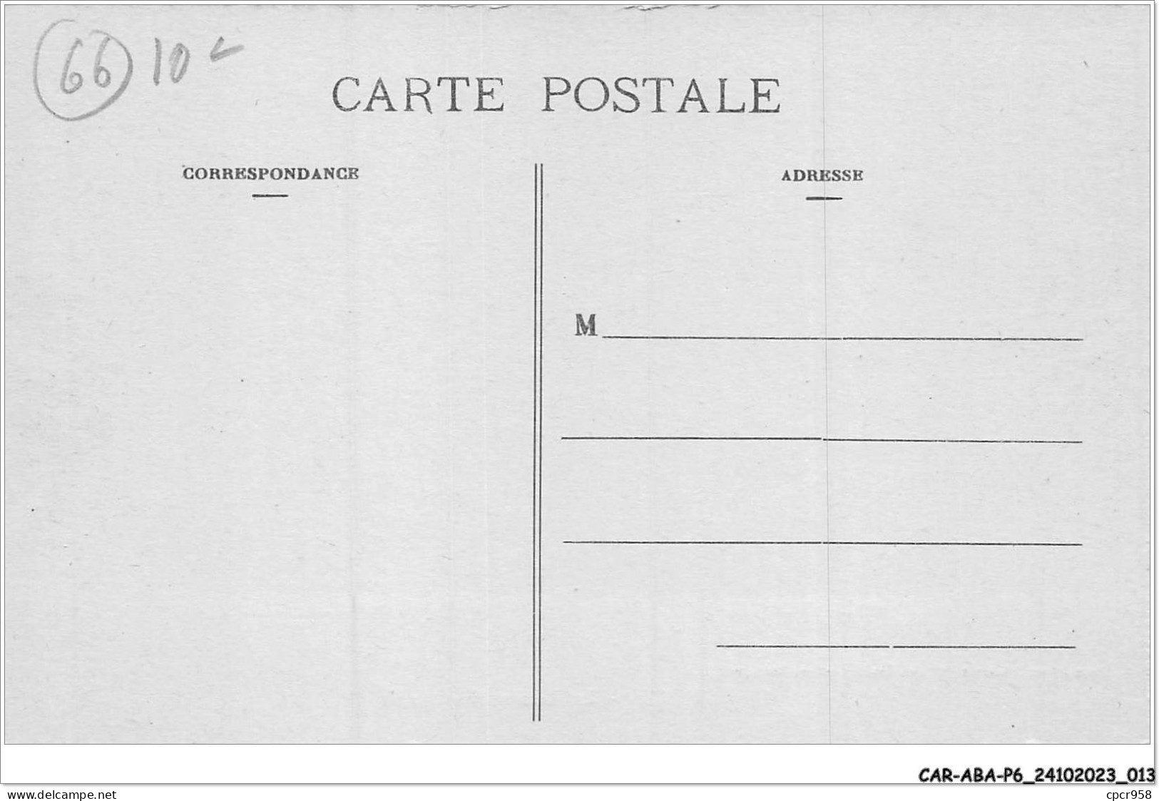 CAR-ABAP6-66-0504 - LE PERTHUS - La Douane Espagnole - Sonstige & Ohne Zuordnung