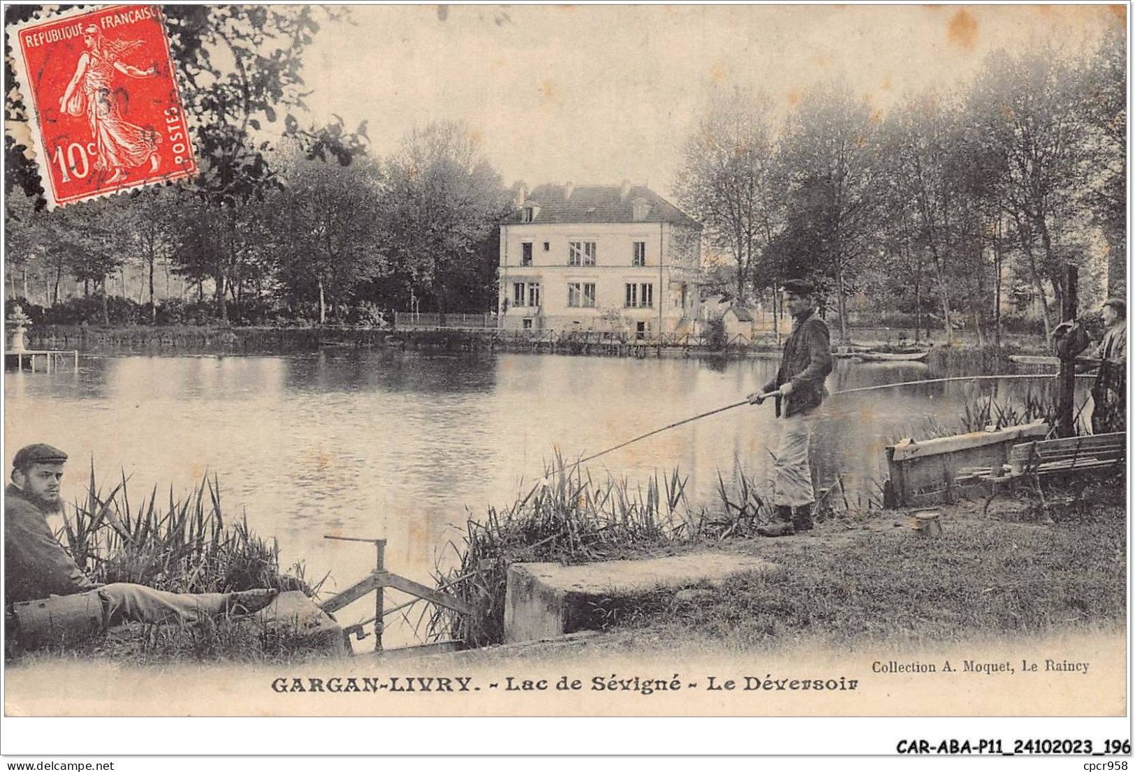 CAR-ABAP11-93-1105 - GARGAN-LIVRY - Lac De Sévigné - Le Déversoir - Andere & Zonder Classificatie