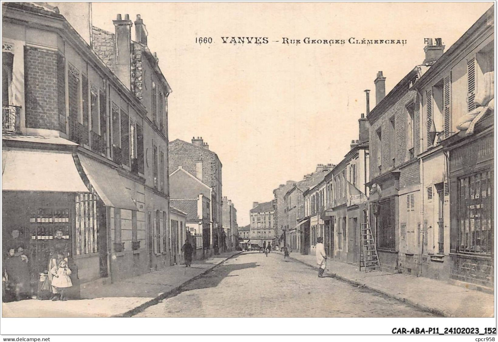 CAR-ABAP11-92-1083 - VANVES - Rue Georges Clémenceau - Vanves