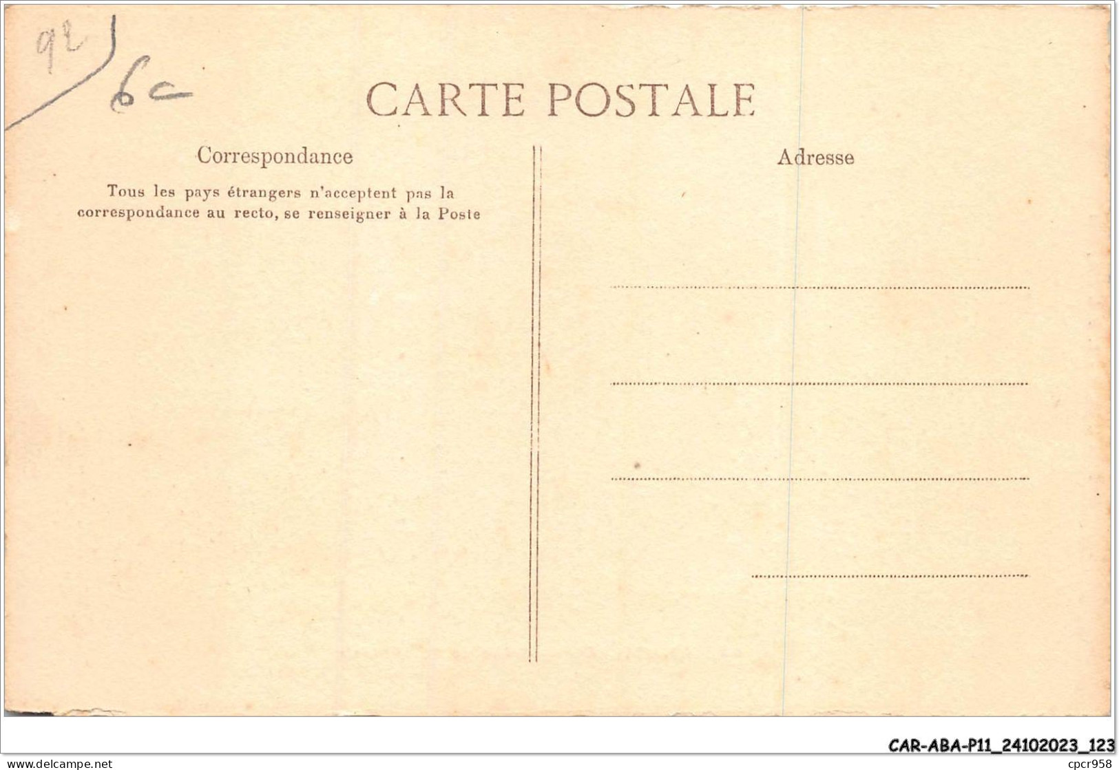 CAR-ABAP11-92-1068 - CHATILLON - Redoute Du Plateau - Châtillon