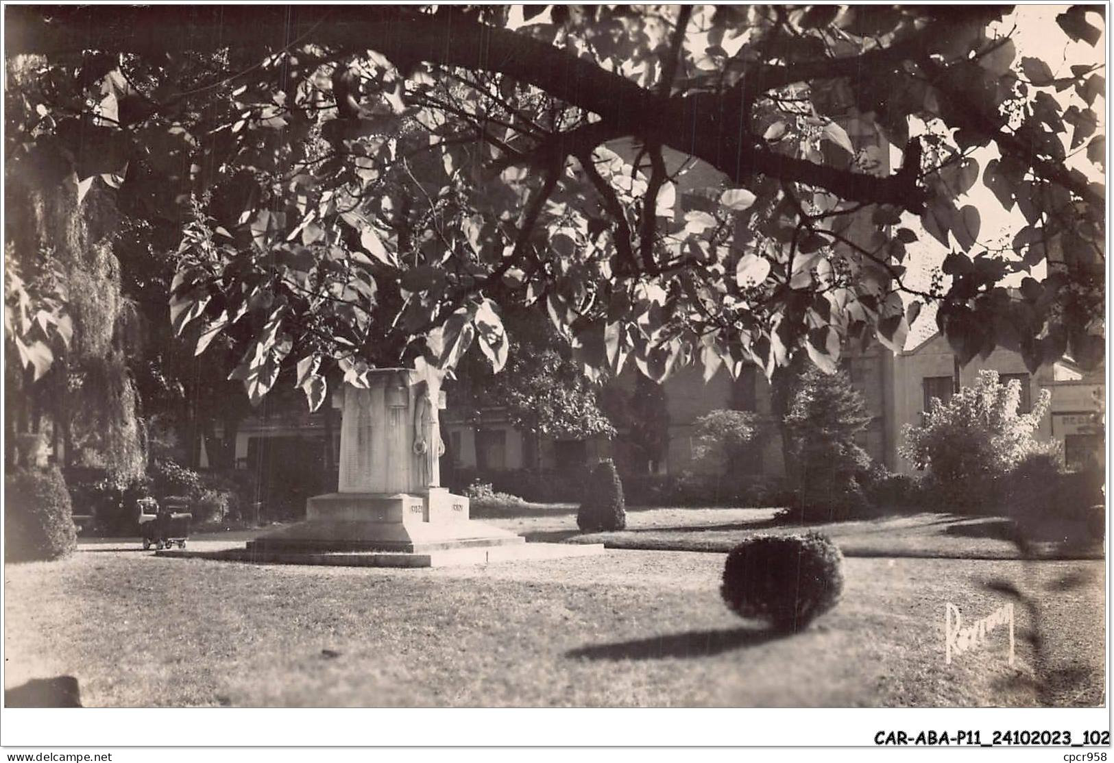 CAR-ABAP11-92-1058 - CHATILLON - Seine - Le Square Et Le Monument Aux Morts - Châtillon