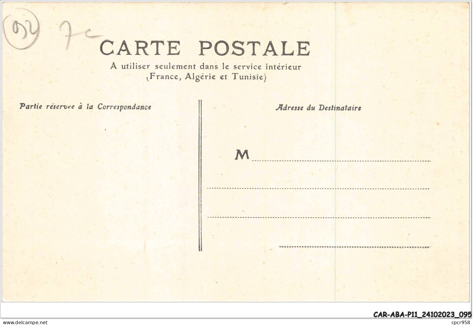 CAR-ABAP11-92-1054 - Batteries De CHATILLON - Paris Après Le Siège Et La Commune - Châtillon