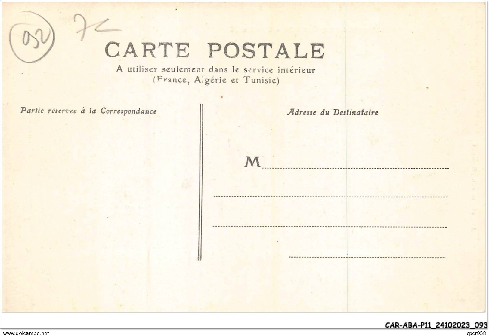 CAR-ABAP11-92-1053 - Le Plateau De CHATILLON - Paris Après Le Siège Et La Commune - Châtillon