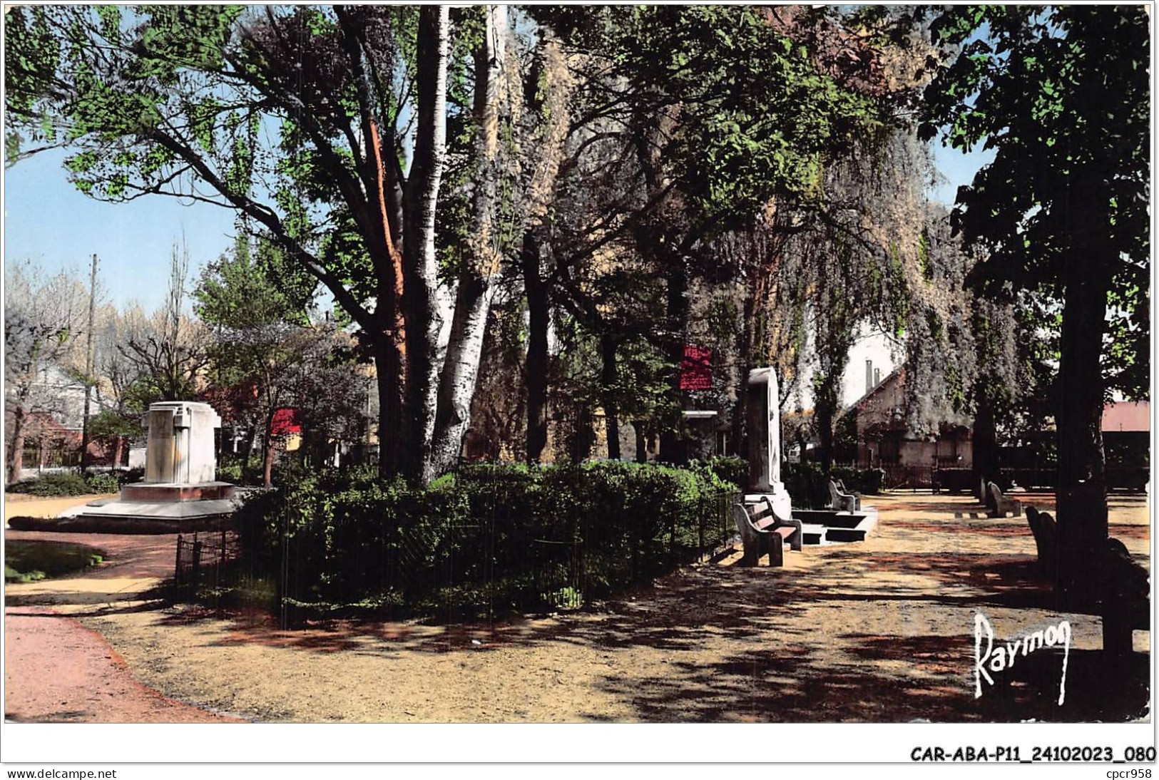 CAR-ABAP11-92-1047 - CHATILLON - Seine - Le Square Et Le Monument Aux Morts - Châtillon