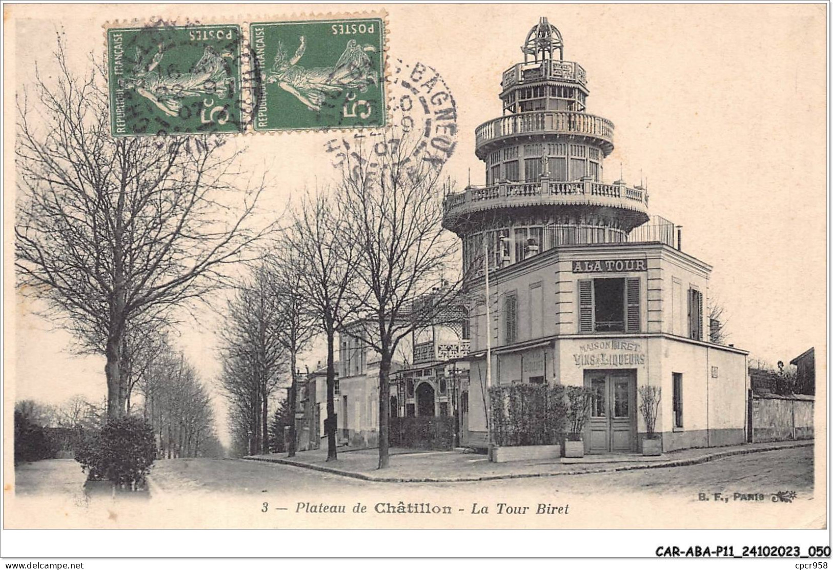 CAR-ABAP11-92-1032 - Plateau De CHATILLON - La Tour Biret - Châtillon