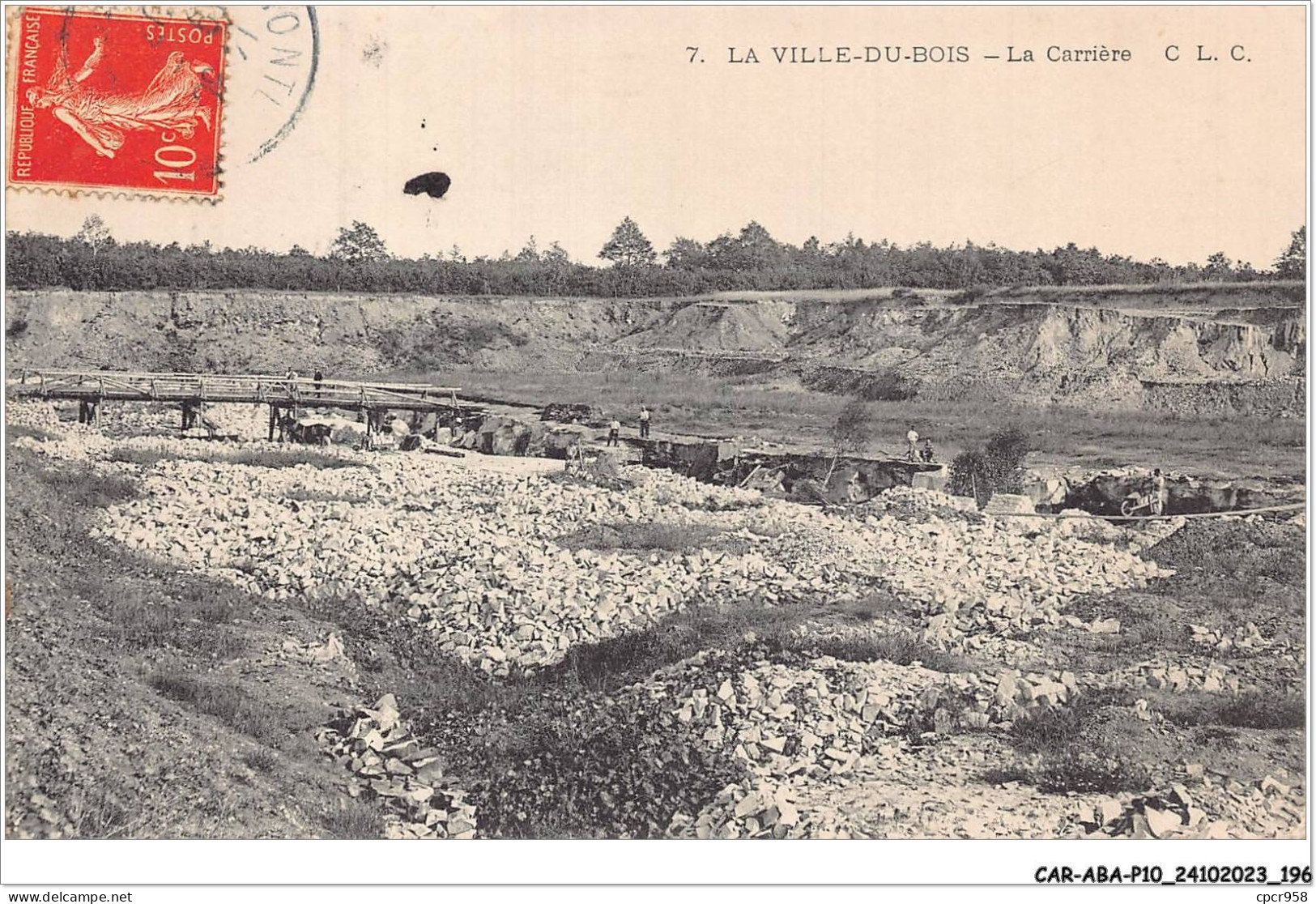 CAR-ABAP10-91-1001 - LA VILLE-DU-BOIS - La Carrière - C - L - C - Andere & Zonder Classificatie