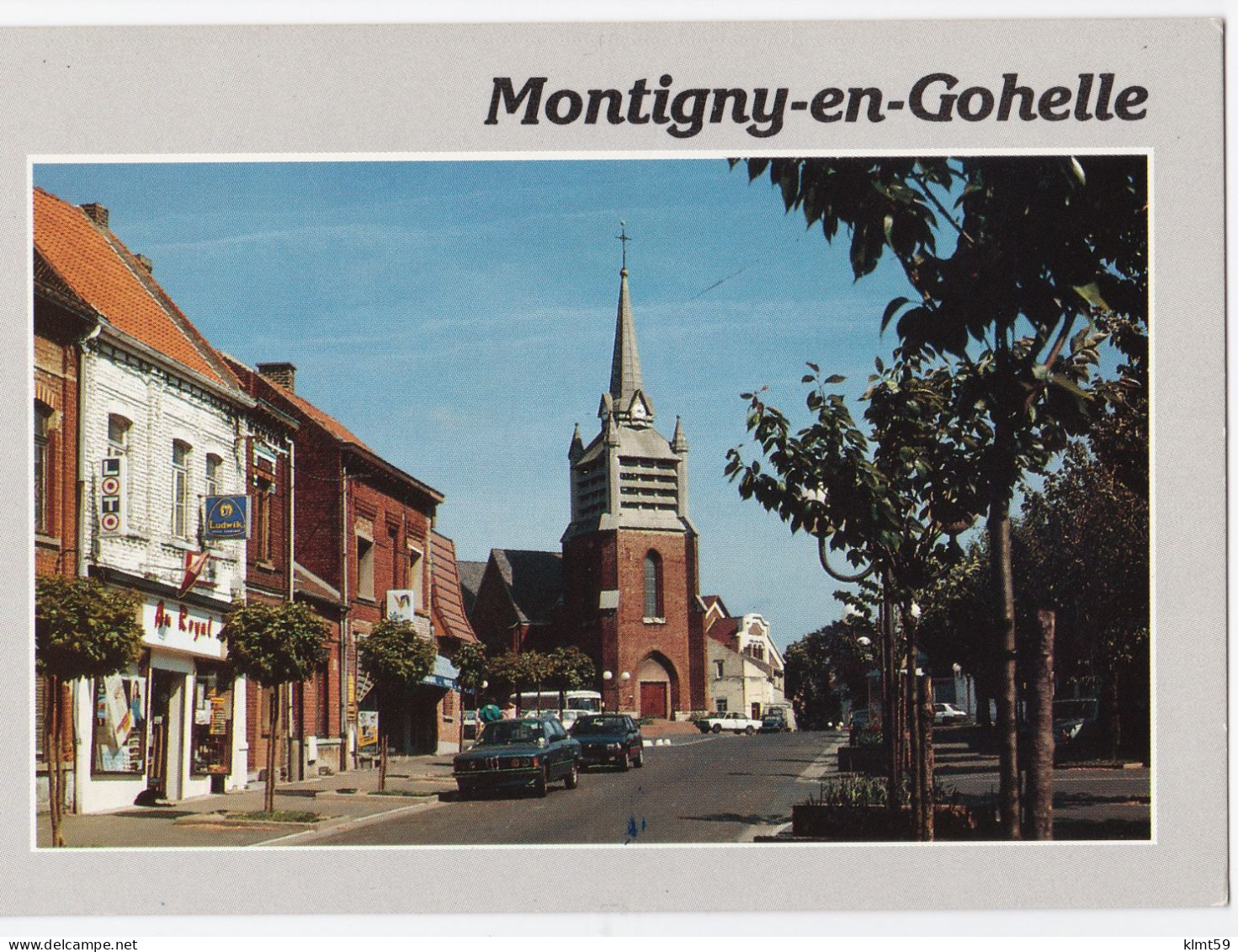 Montigny-en-Gohelle - Rue Jean Jaurès - L'église - Sonstige & Ohne Zuordnung