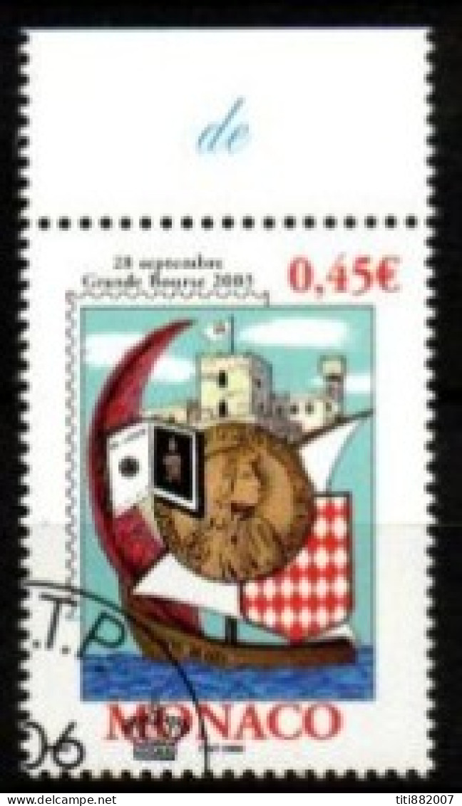 MONACO   -   2003 .  Y&T N° 2395 Oblitéré.   Grande Bourse - Used Stamps