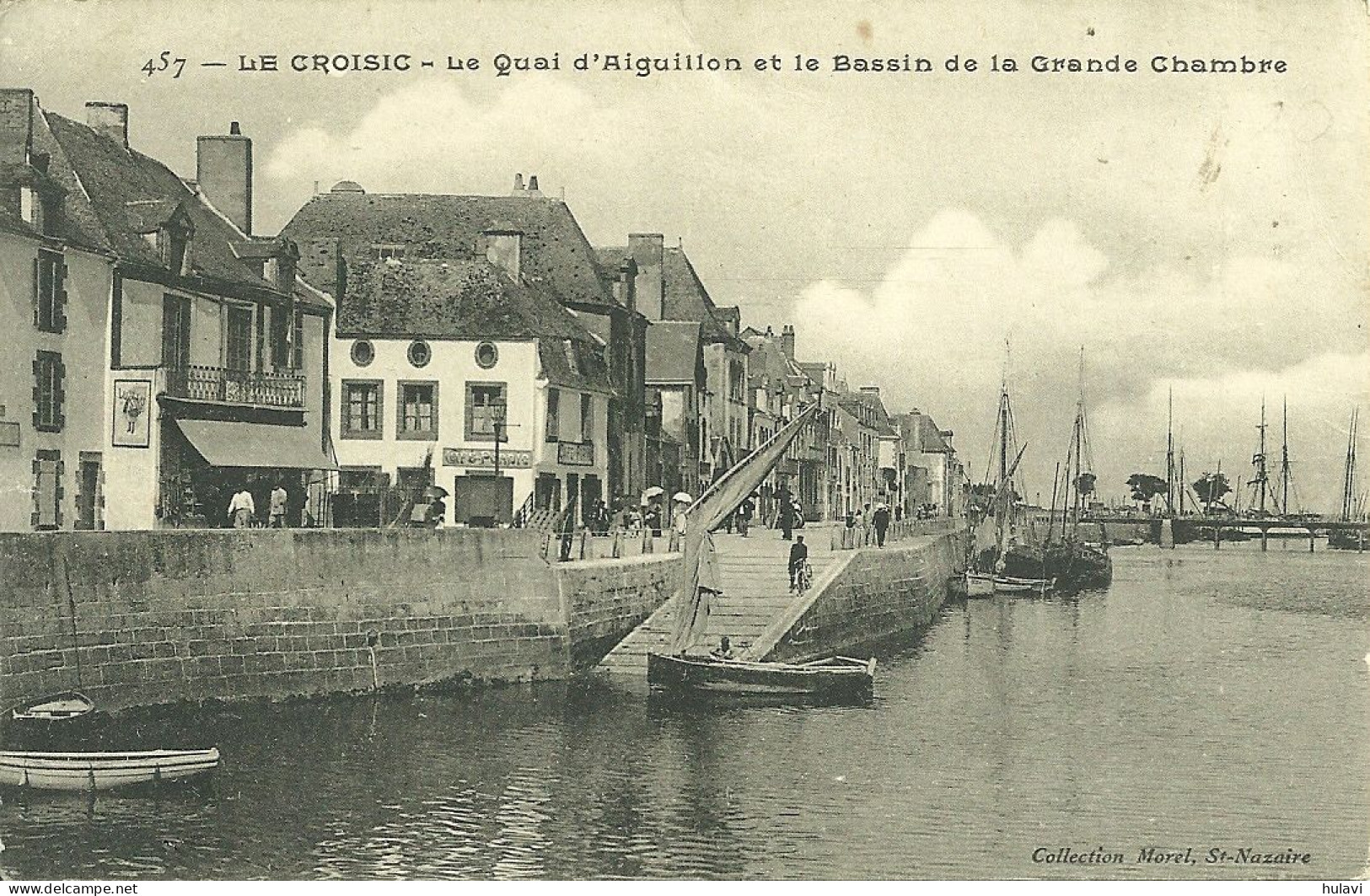 44  LE CROISIC - LE QUAI D' AIGUILLON ET LE BASSIN DE LA GRANDE CHAMBRE (ref 9718) - Le Croisic