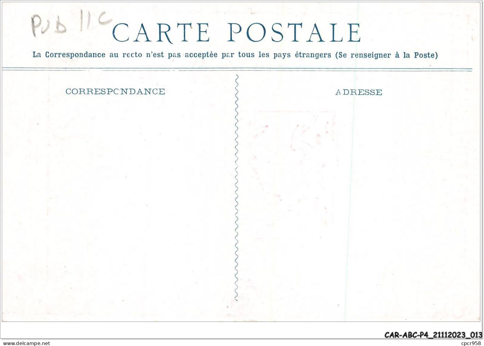 CAR-ABCP4-0306 - PUBLICITE - CHEMINS DE FER DE L'OUEST - NORMANDIE - BRETAGNE - Advertising