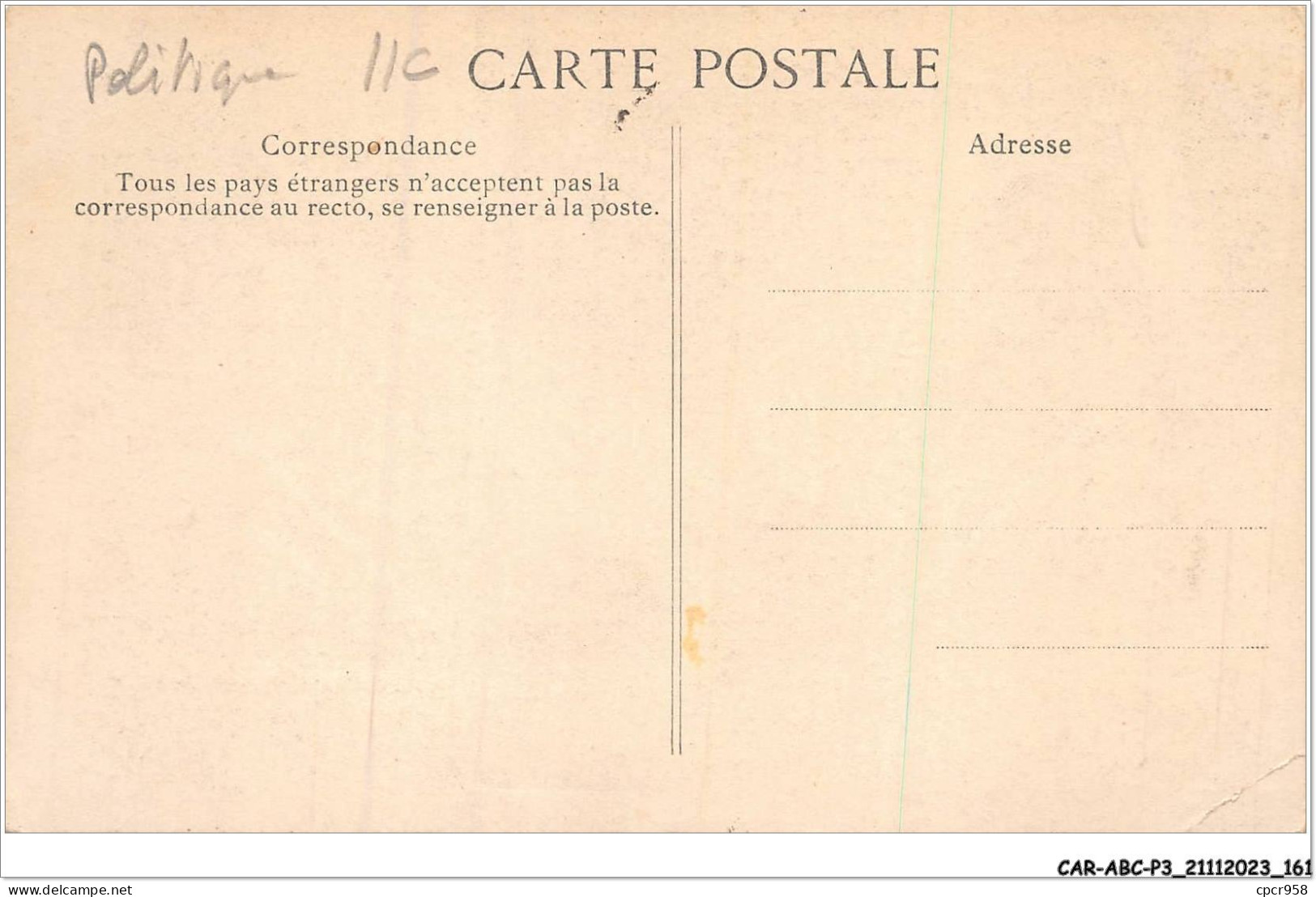 CAR-ABCP3-0264 - POLITIQUE - L'AFFAIRE DE L'IMPASSE RONSIN - LA FAMILLE STEINHEIL - Evènements