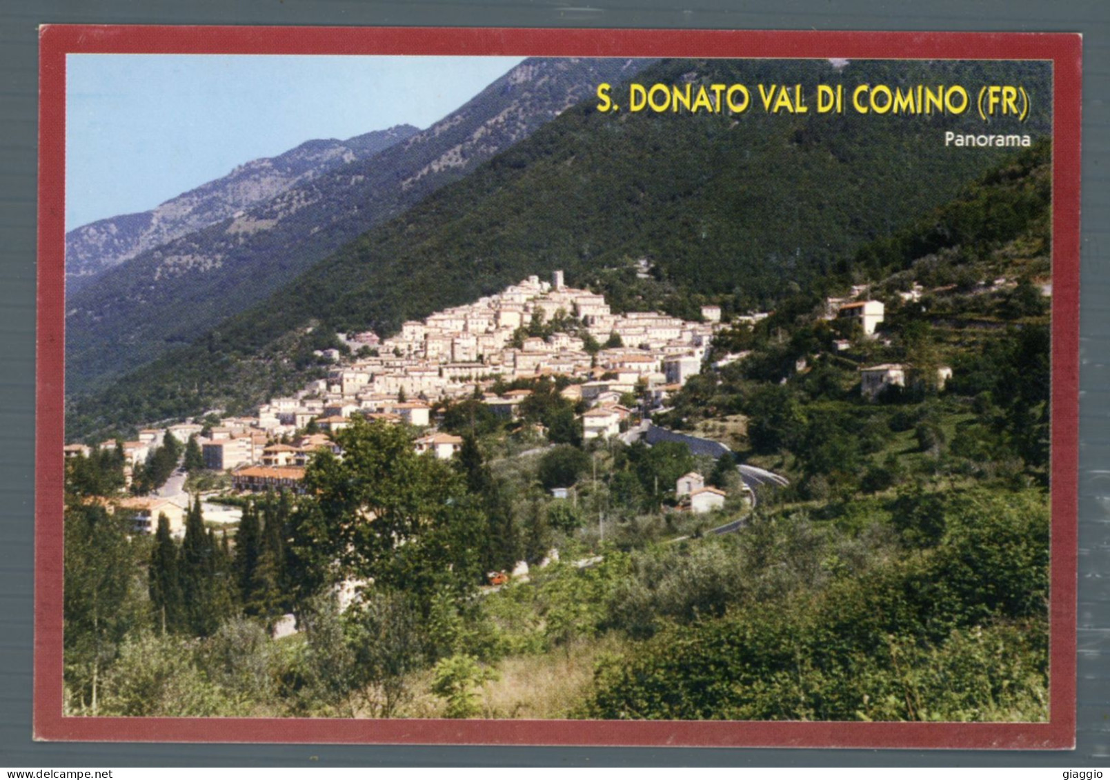 °°° Cartolina - S. Donato Val Di Comino Panorama - Nuova °°° - Frosinone