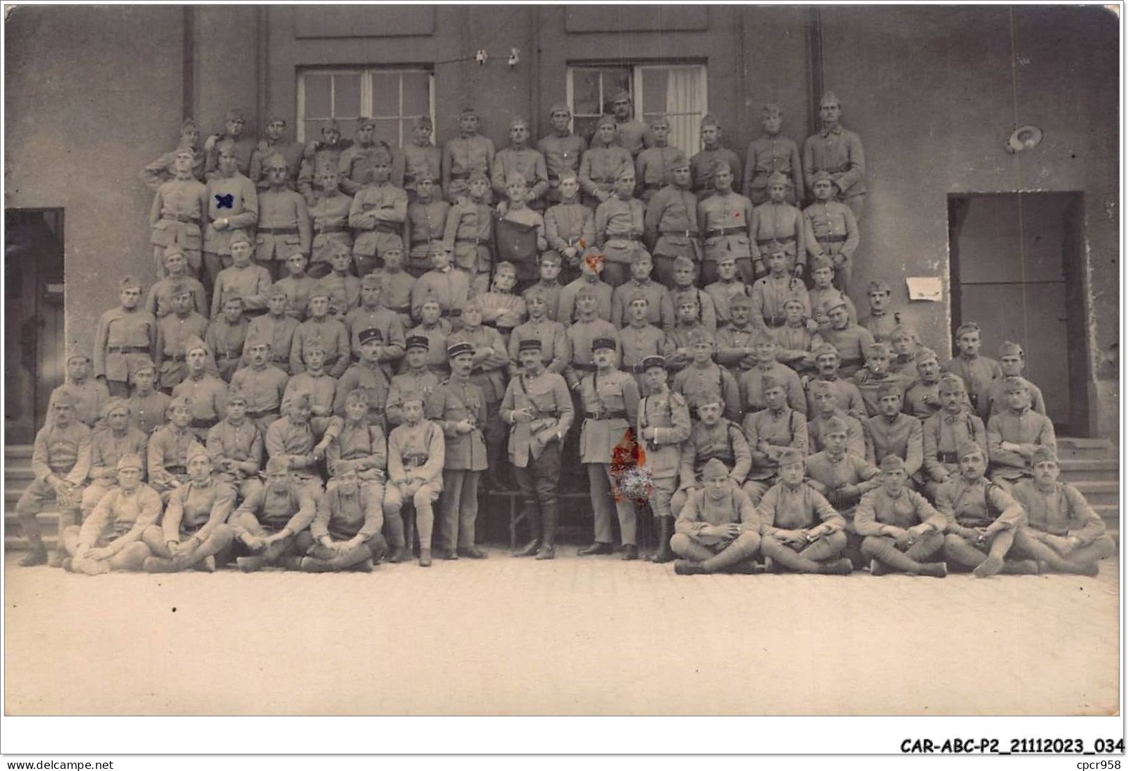 CAR-ABCP2-0117 - MILITAIRE - CARTE PHOTO - Régiments