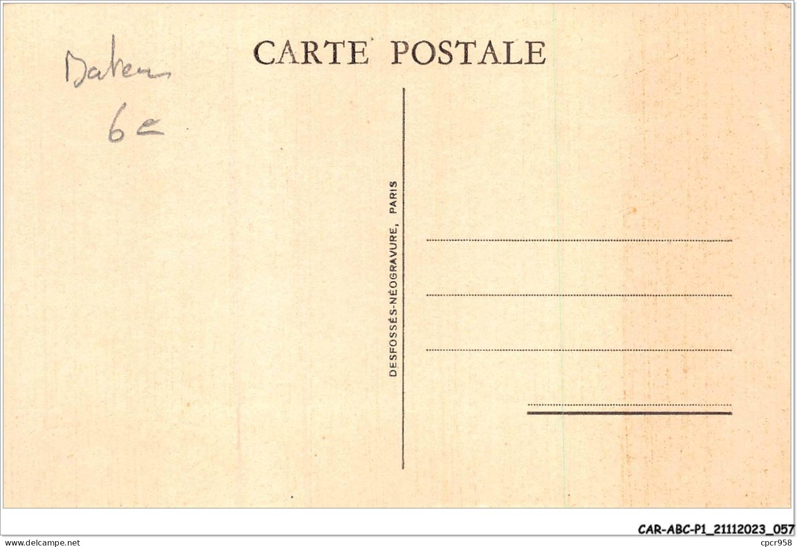 CAR-ABCP1-0029 - BATEAU - CHARGEURS REUNIS - FOUCAULD ET BRAZZA - CABINE DE LUXE - Paquebots