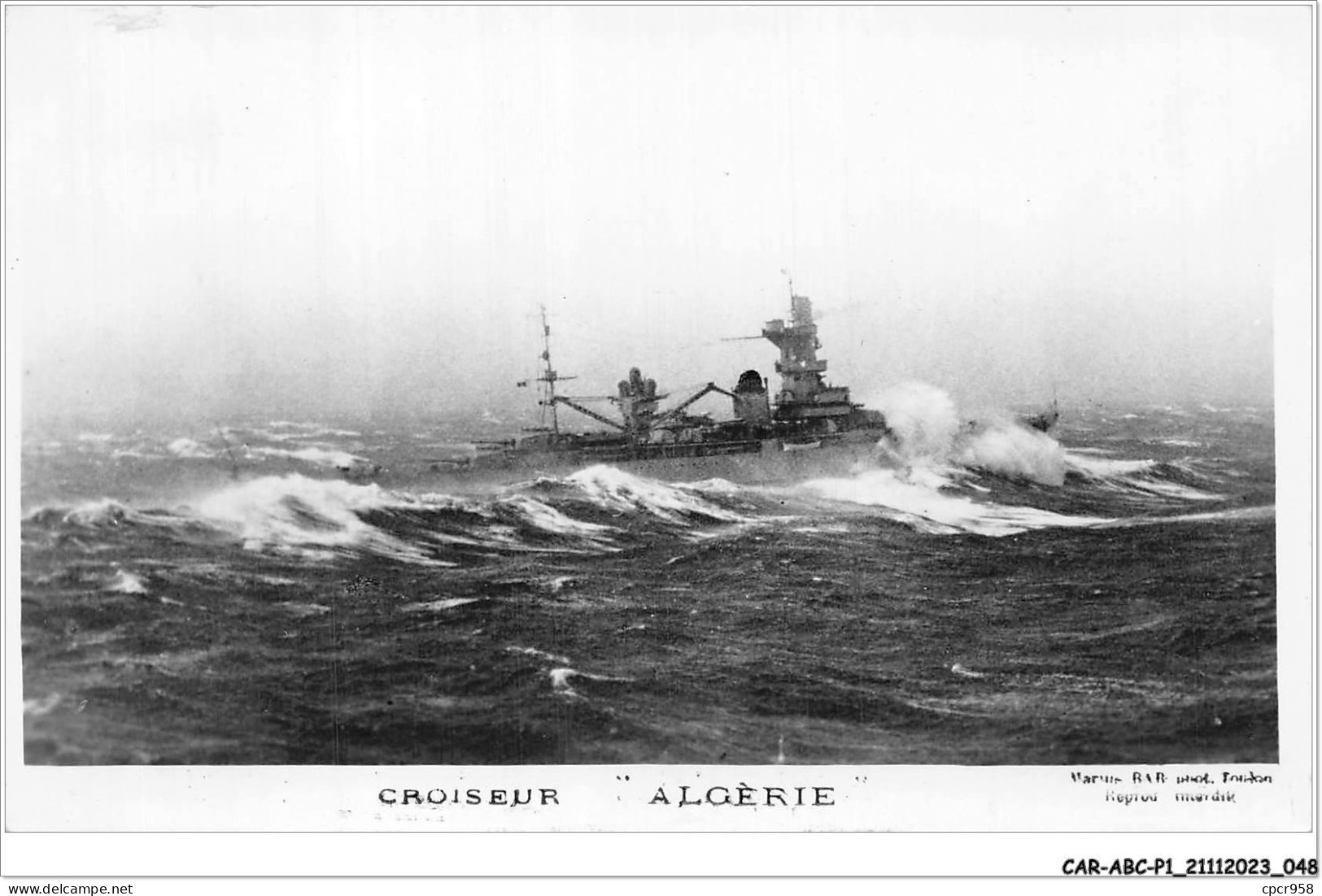 CAR-ABCP1-0025 - BATEAU - CROISEUR - ALGERIE - Passagiersschepen