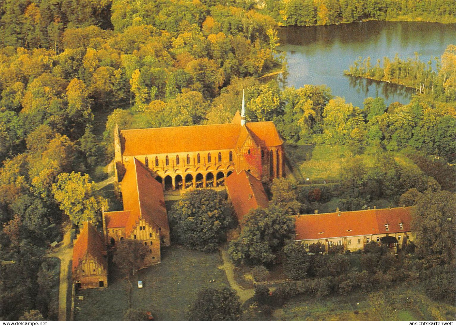 Kloster Chorin Luftbildaufnahme Ngl #168.129 - Otros & Sin Clasificación