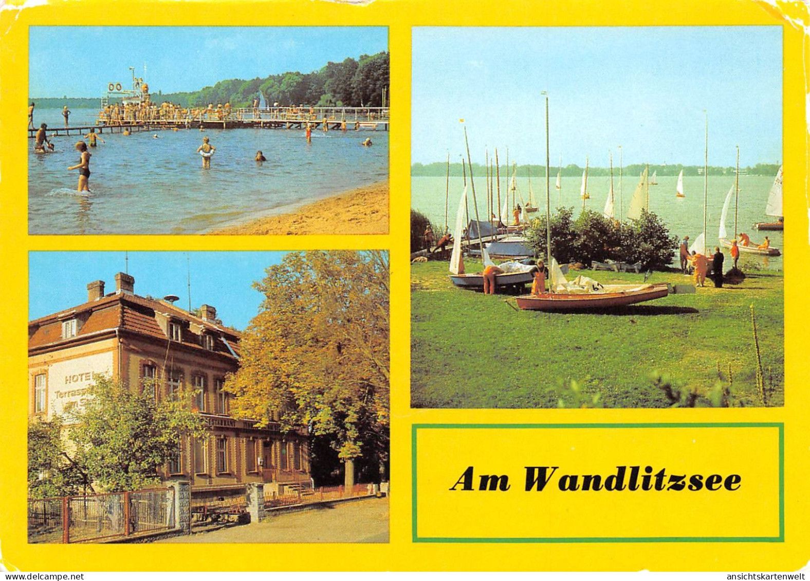 Wandlitzsee Hotel Teilansichten Gl1984 #168.123 - Sonstige & Ohne Zuordnung