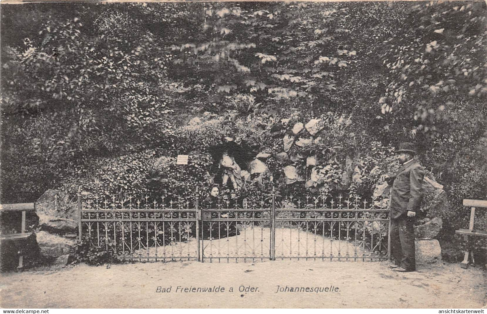 Bad Freienwalde Johannesquelle Gl1912 #168.143 - Andere & Zonder Classificatie