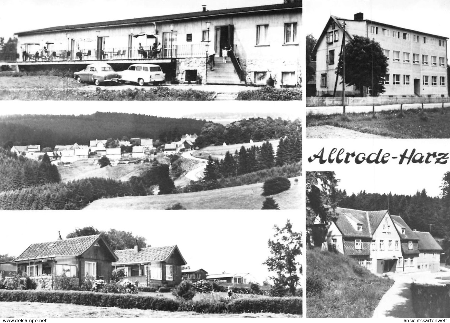 Allrode (Harz) Heim Sanatorium Siedlung Mühle Gl1974 #171.794 - Andere & Zonder Classificatie