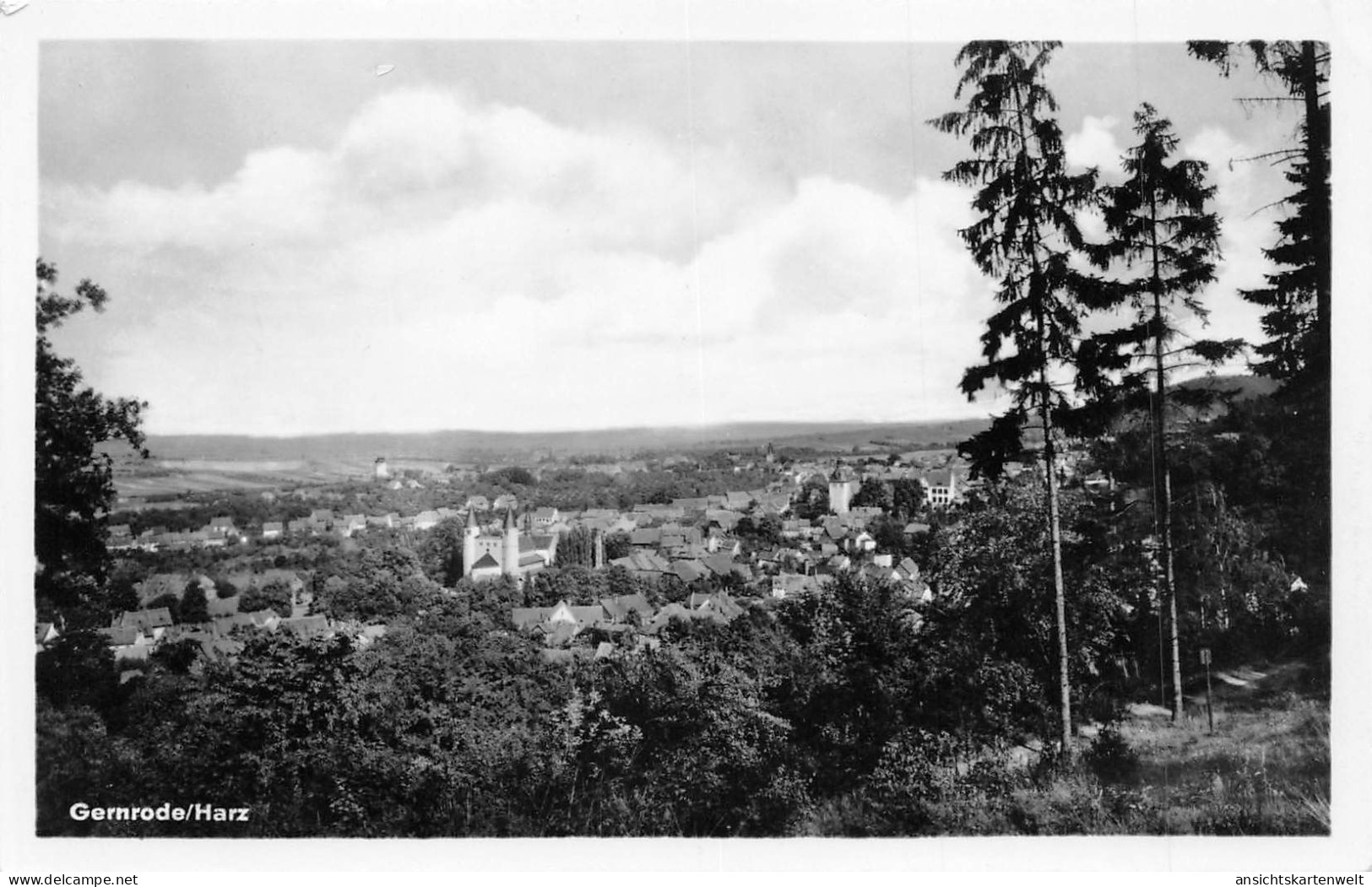 Gernrode/Harz Panorama Ngl #171.805 - Other & Unclassified