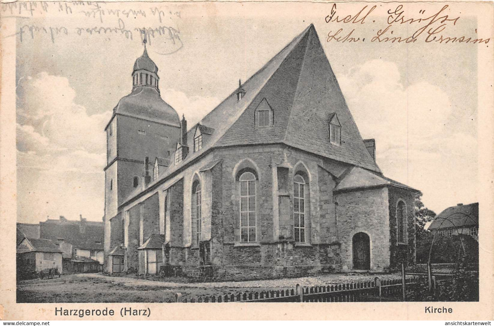 Harzgerode Kirche Gl1932 #171.809 - Altri & Non Classificati