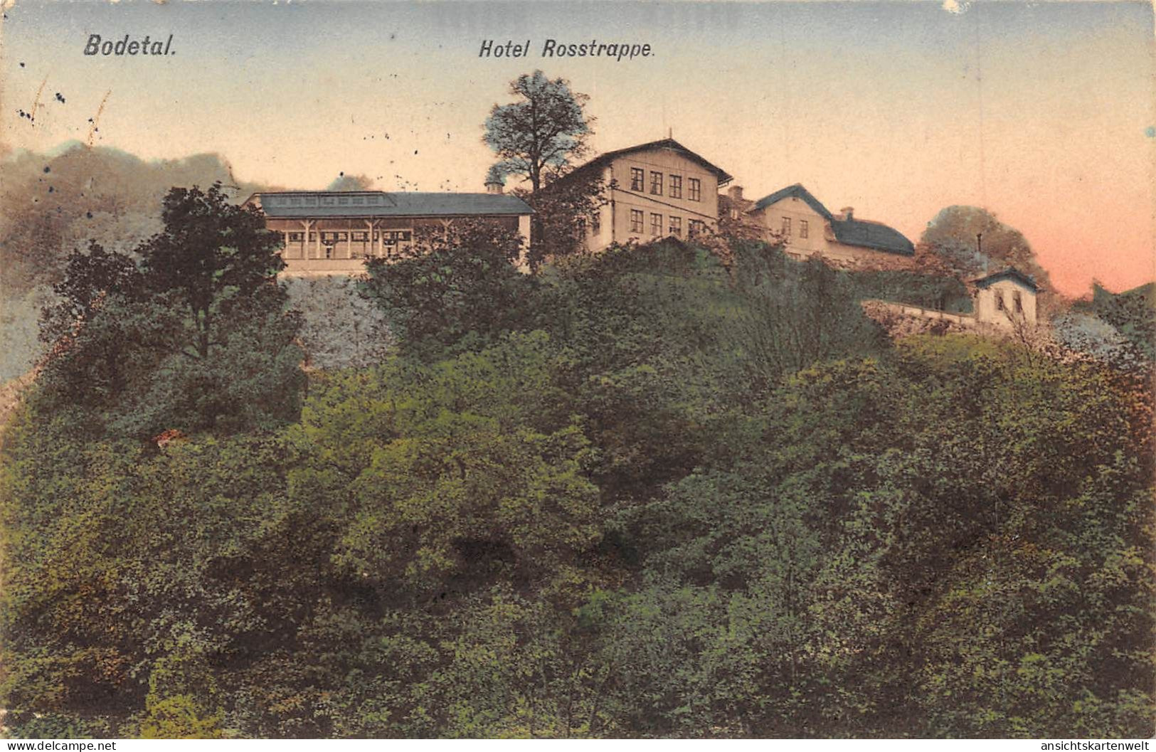 Bodetal Hotel Rosstrappe Gl1914 #171.816 - Altri & Non Classificati