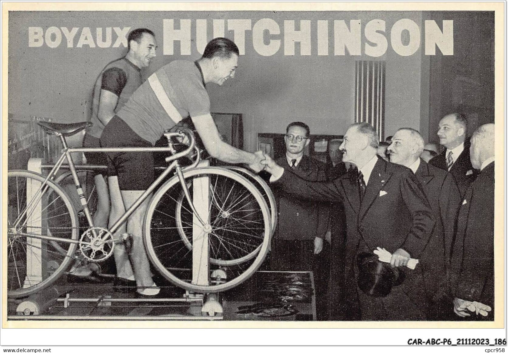CAR-ABCP6-0572 - CYCLISME - BOYAUX HUTCHINSON - Cyclisme