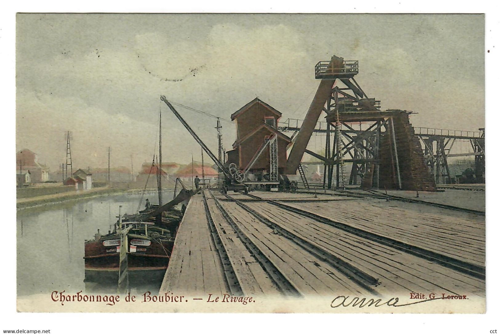 Châtelet   Charbonnage De Boubier  Le Rivage - Châtelet