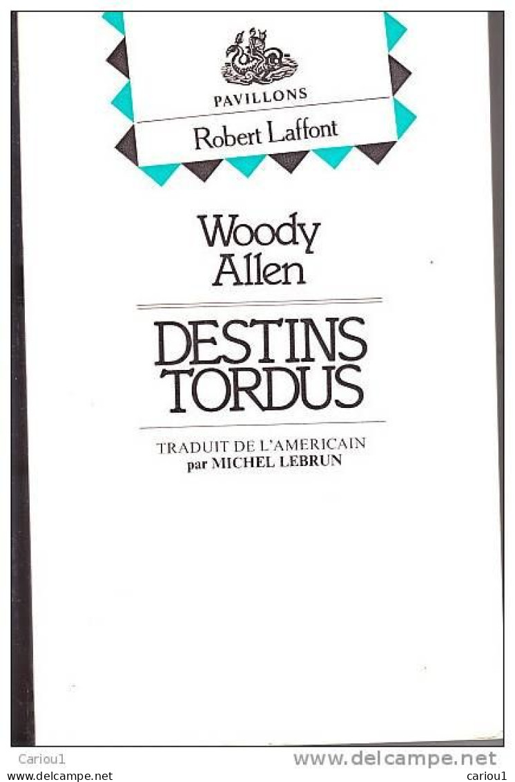 C1 Woody ALLEN Destins Tordus EO 1981 HUMOUR Michel LEBRUN Port Inclus France - Otros & Sin Clasificación