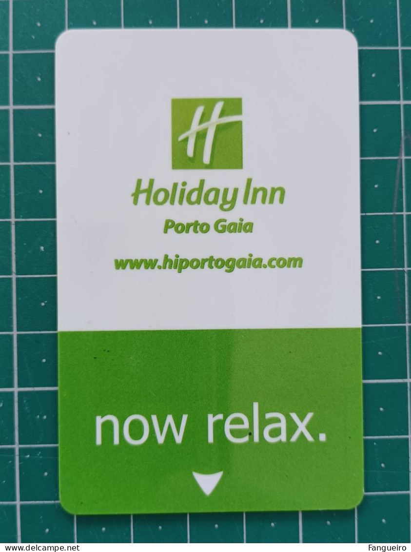 PORTUGAL HOTEL KEY CARD HOLIDAY INN PORTO GAIA - Chiavi Elettroniche Di Alberghi