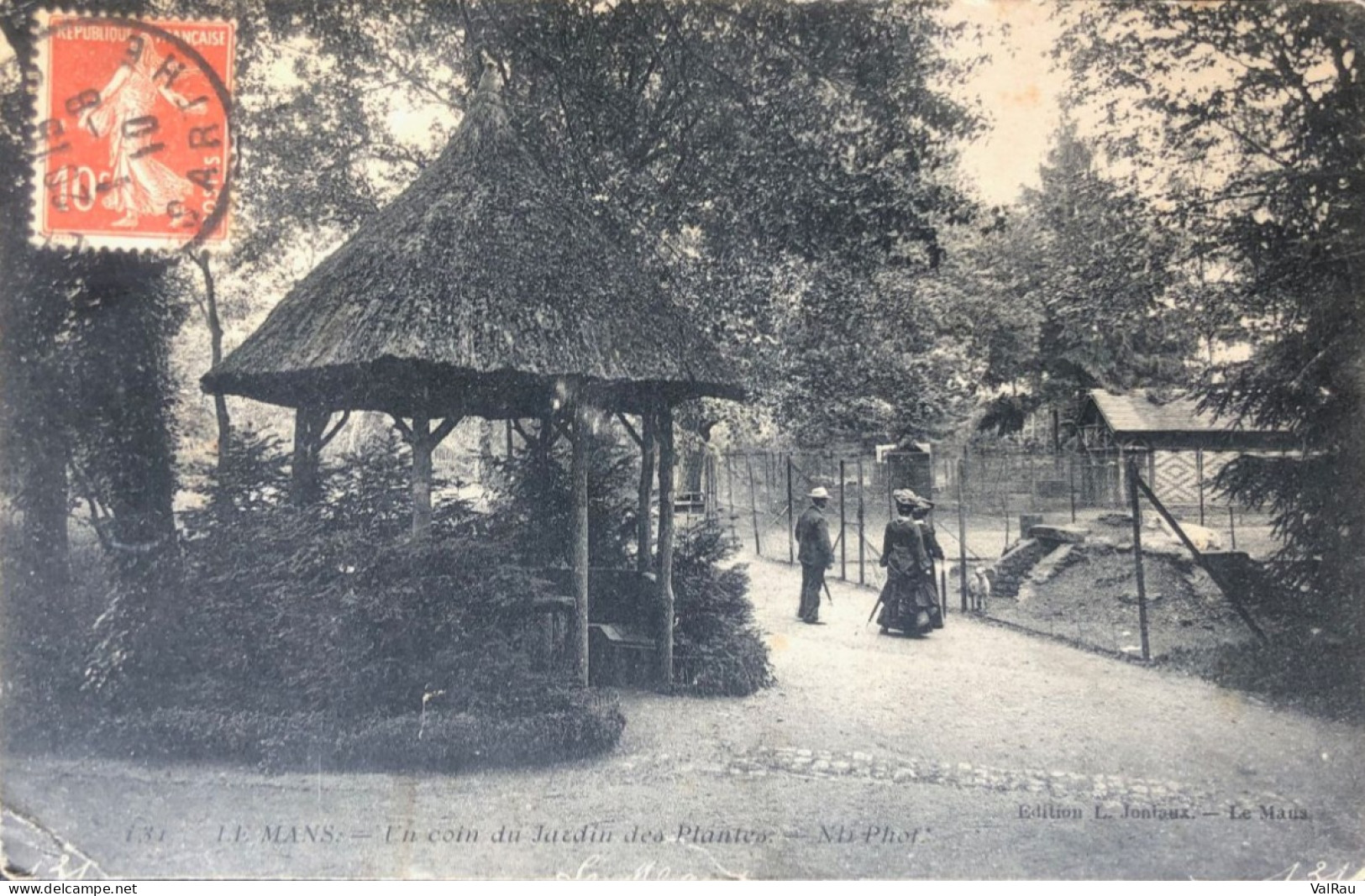 Le Mans - Un Coin Du Jardin Des Plantes - CPA Animée - Le Mans