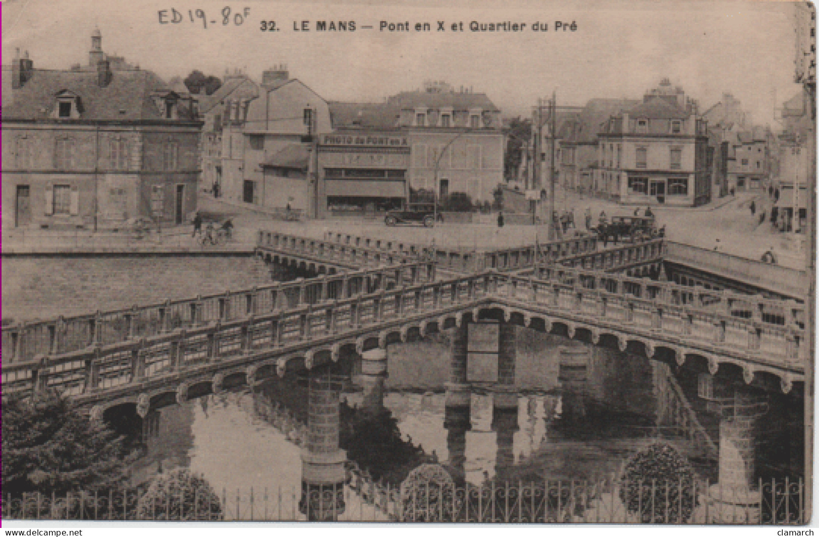 SARTHE-Le Mans-Pont En X Et Quartier Du Pré - 32 - Le Mans