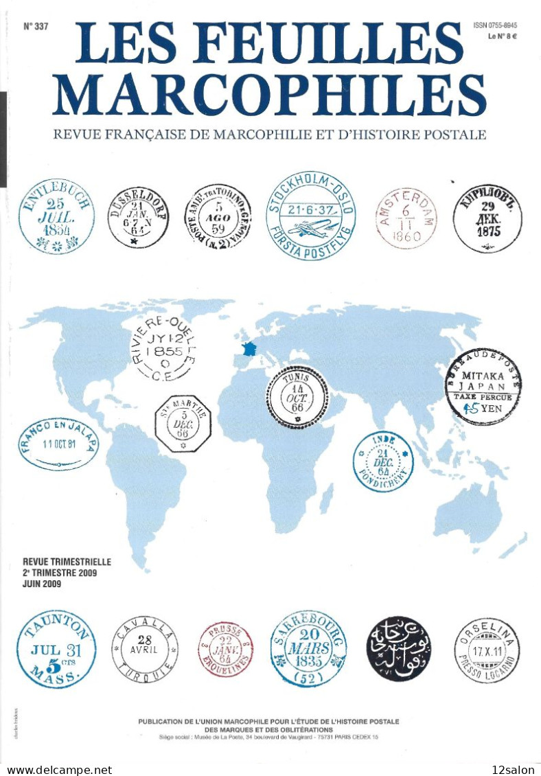 LES FEUILLES MARCOPHILES  Scan Sommaire N°337 - Französisch