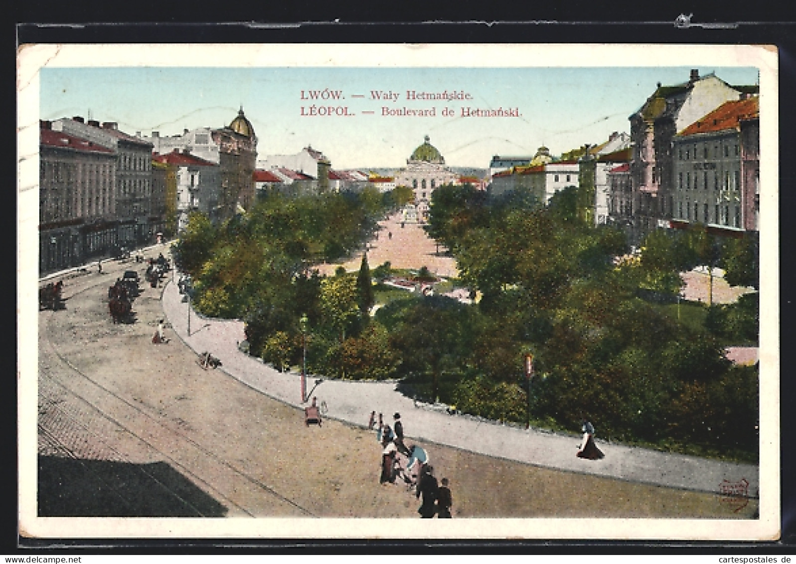 AK Léopol, Boulevard De Hetmanski  - Ucraina