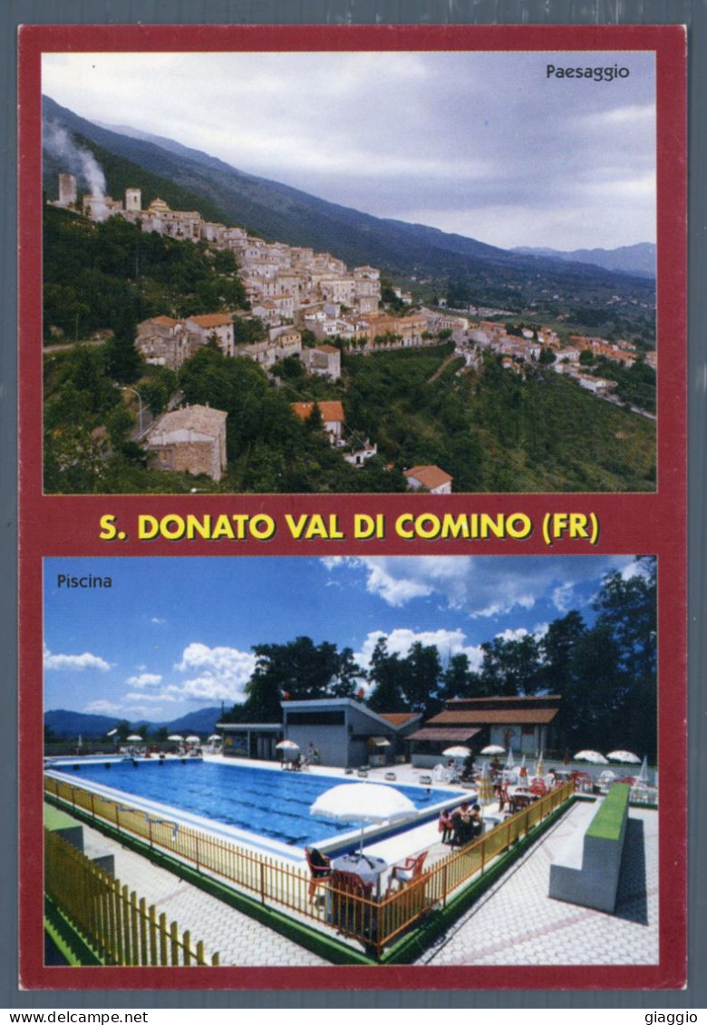 °°° Cartolina - S. Donato Val Di Comino Vedute - Nuova °°° - Frosinone