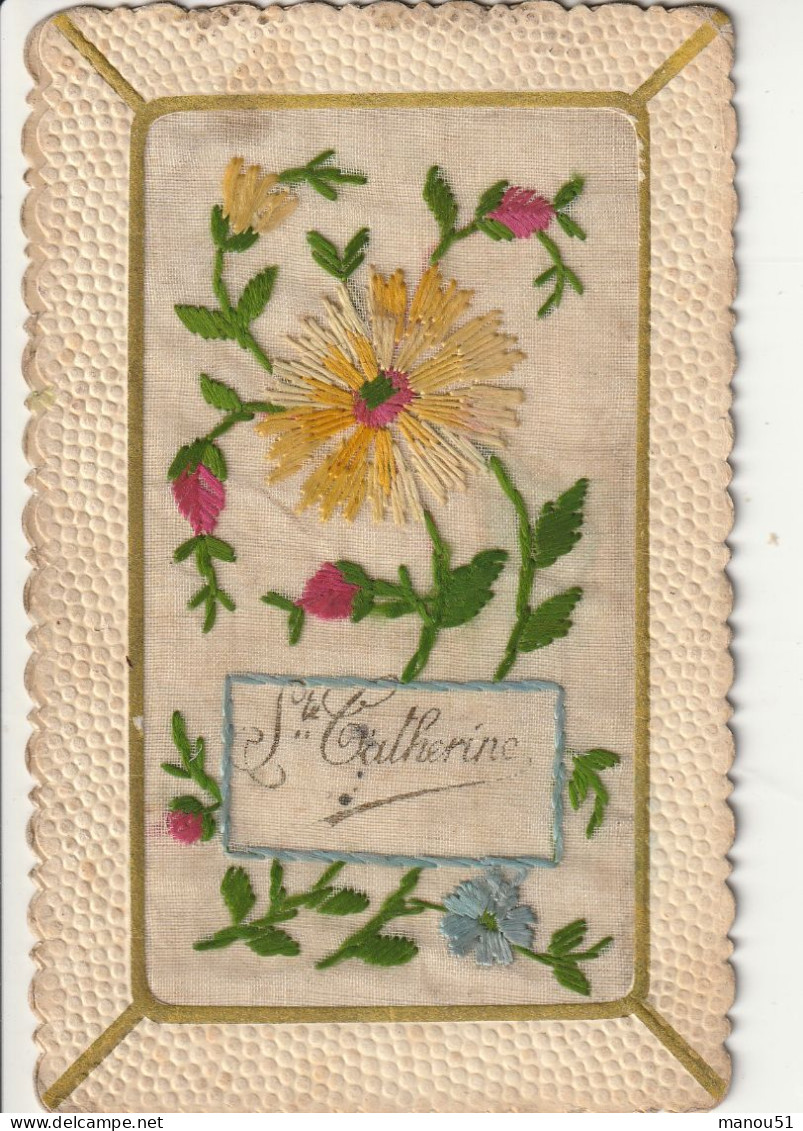 Fantaisie Brodée : Ste Catherine (2) - Embroidered