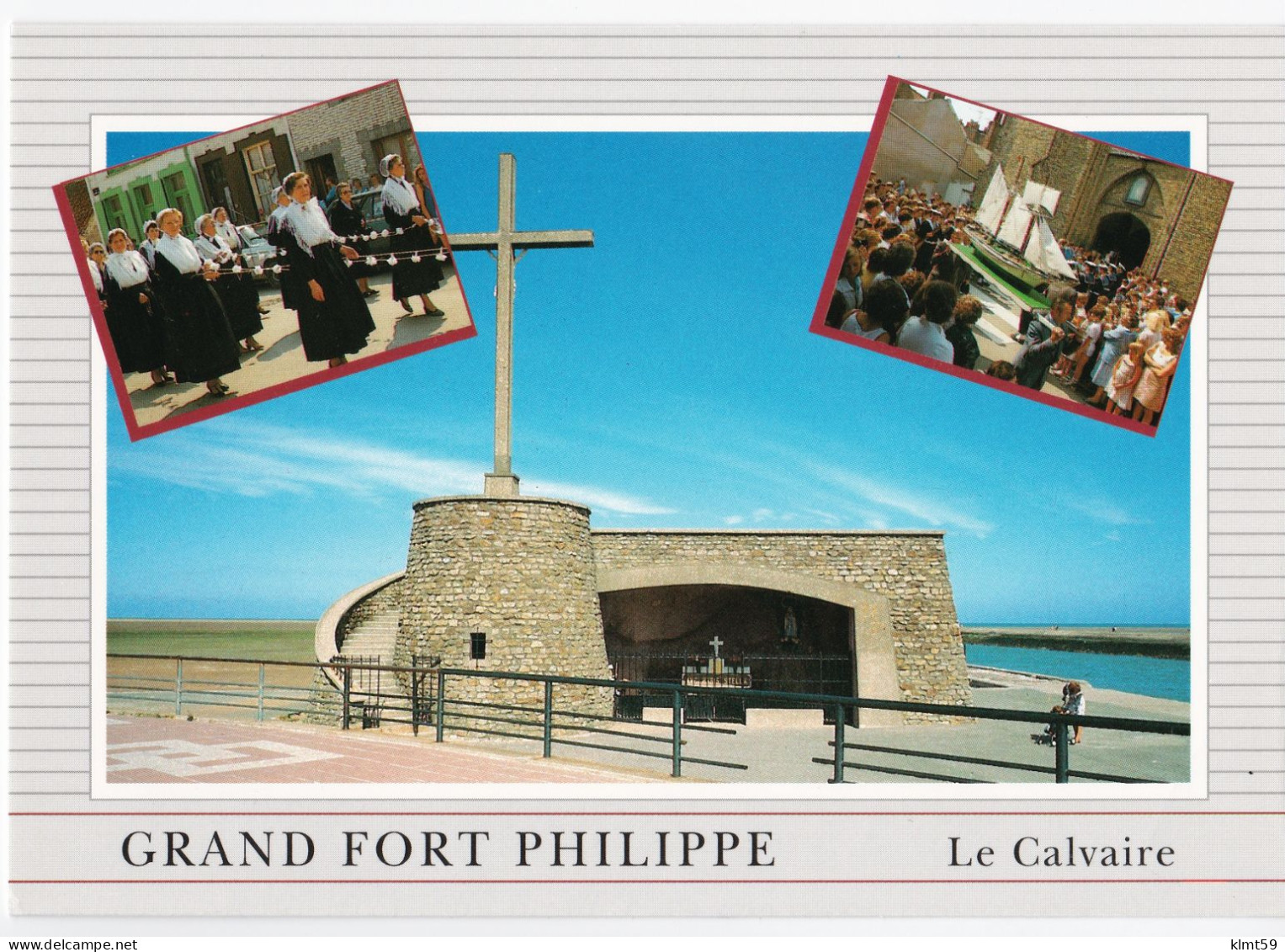 Grand-Fort-Philippe - Le Calvaire Des Marins - La Procession Du 15 Août En Hommage Aux "Gens De Mer" - Other & Unclassified