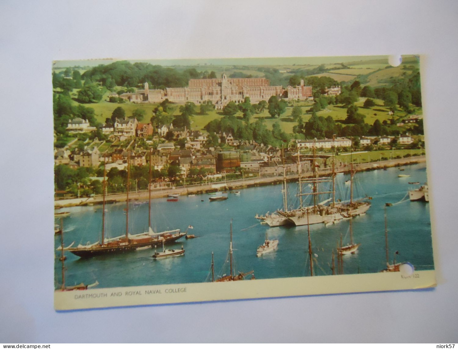 UNITED KINGDOM   POSTCARDS  DARMOUTH 1960  STAMPS - Other & Unclassified