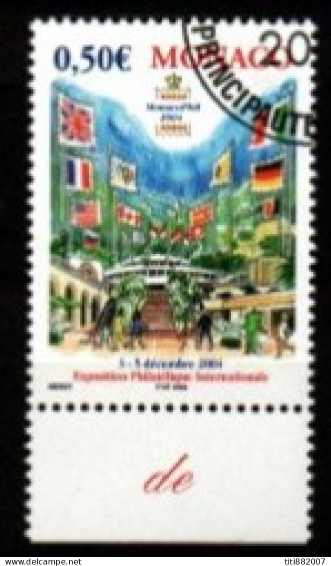 MONACO   -   2003 .  Y&T N° 2417 Oblitéré.  Expo Philatélique - Used Stamps