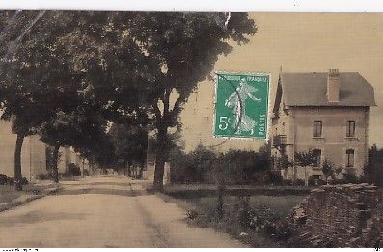 SAINT LOUP SUR SEMOUSE                        AVENUE DE LA GARE    CARTE TOILEE - Saint-Loup-sur-Semouse