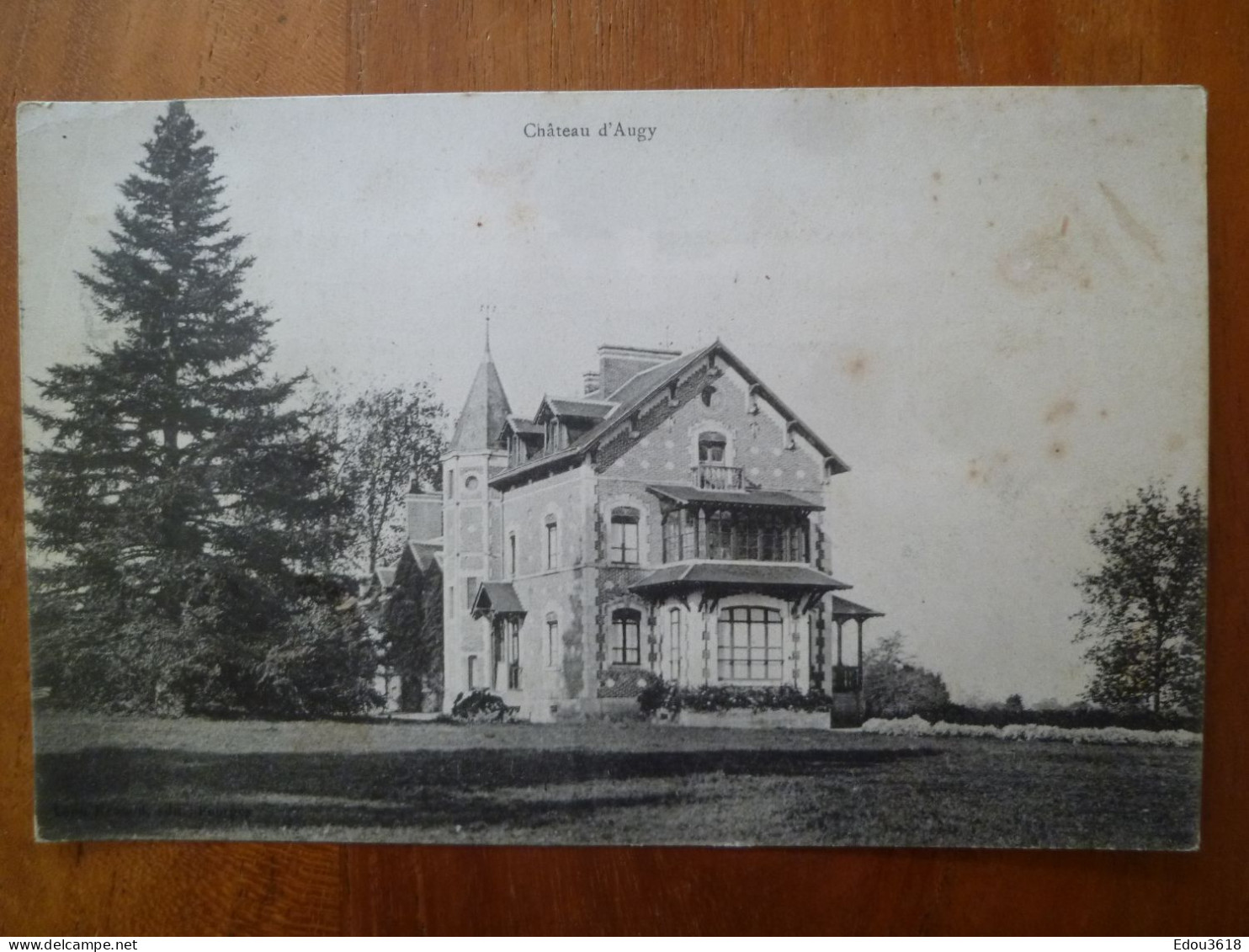 Carte Postale Chateau D'Augy V - Other & Unclassified