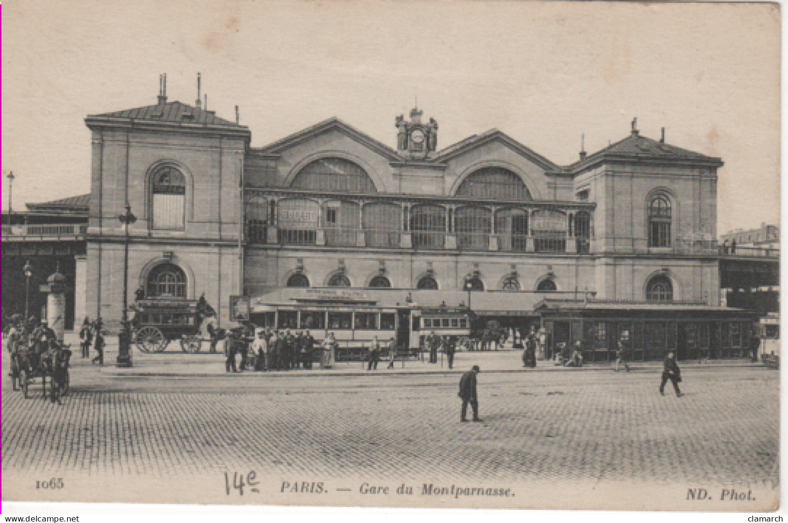 PARIS 14è-Gare Du Montparnasse - ND Phot 1065 - Arrondissement: 14