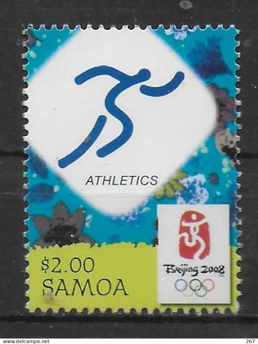 SAMOA  N° 1047   * *  Jo 2008  Course - Leichtathletik