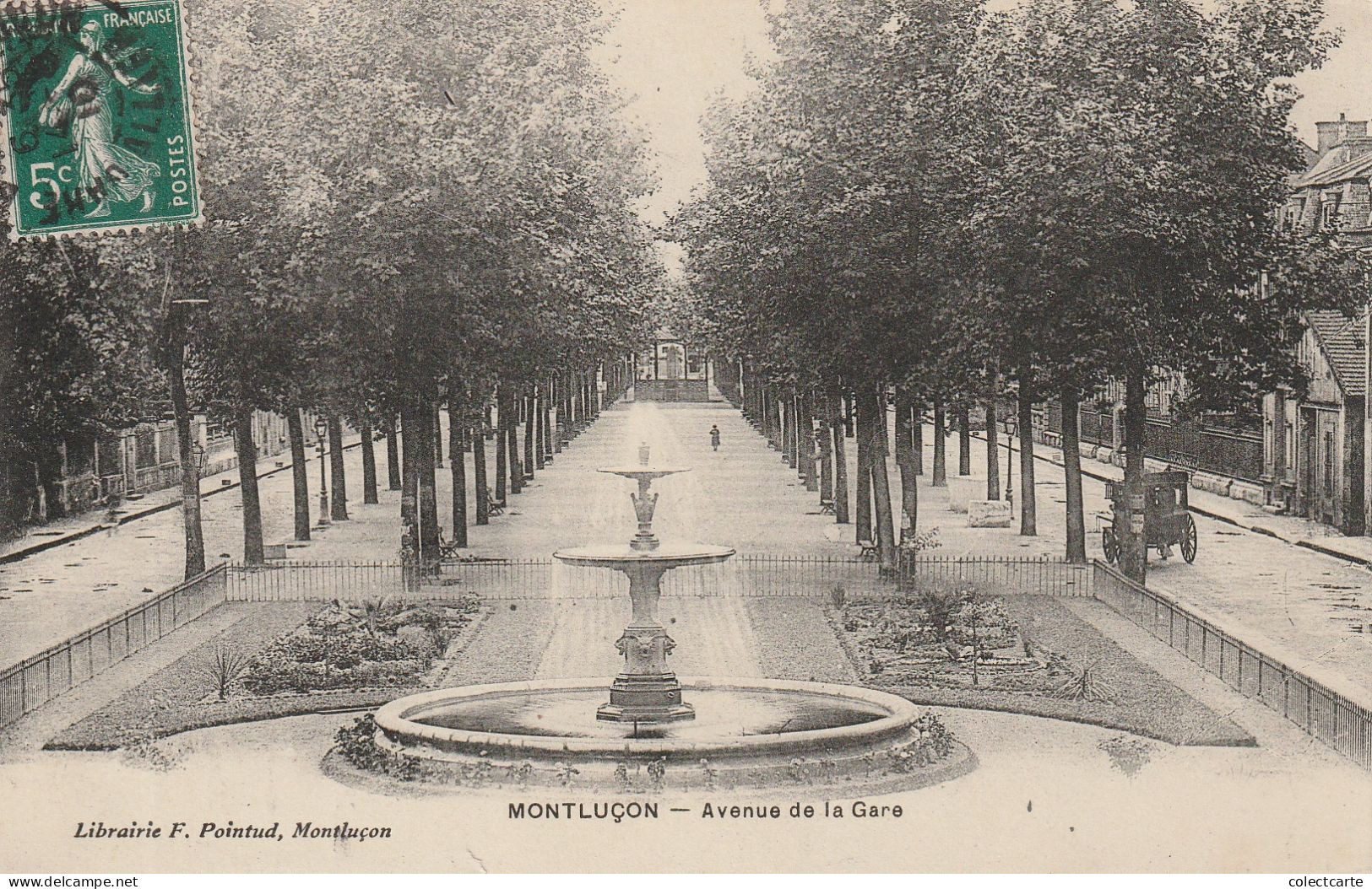 MONTLUCON   Avenue De La Gare - Montlucon