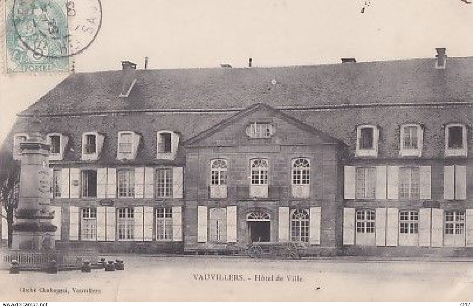 VAUVILLERS          Hotel De Ville - Vauvillers