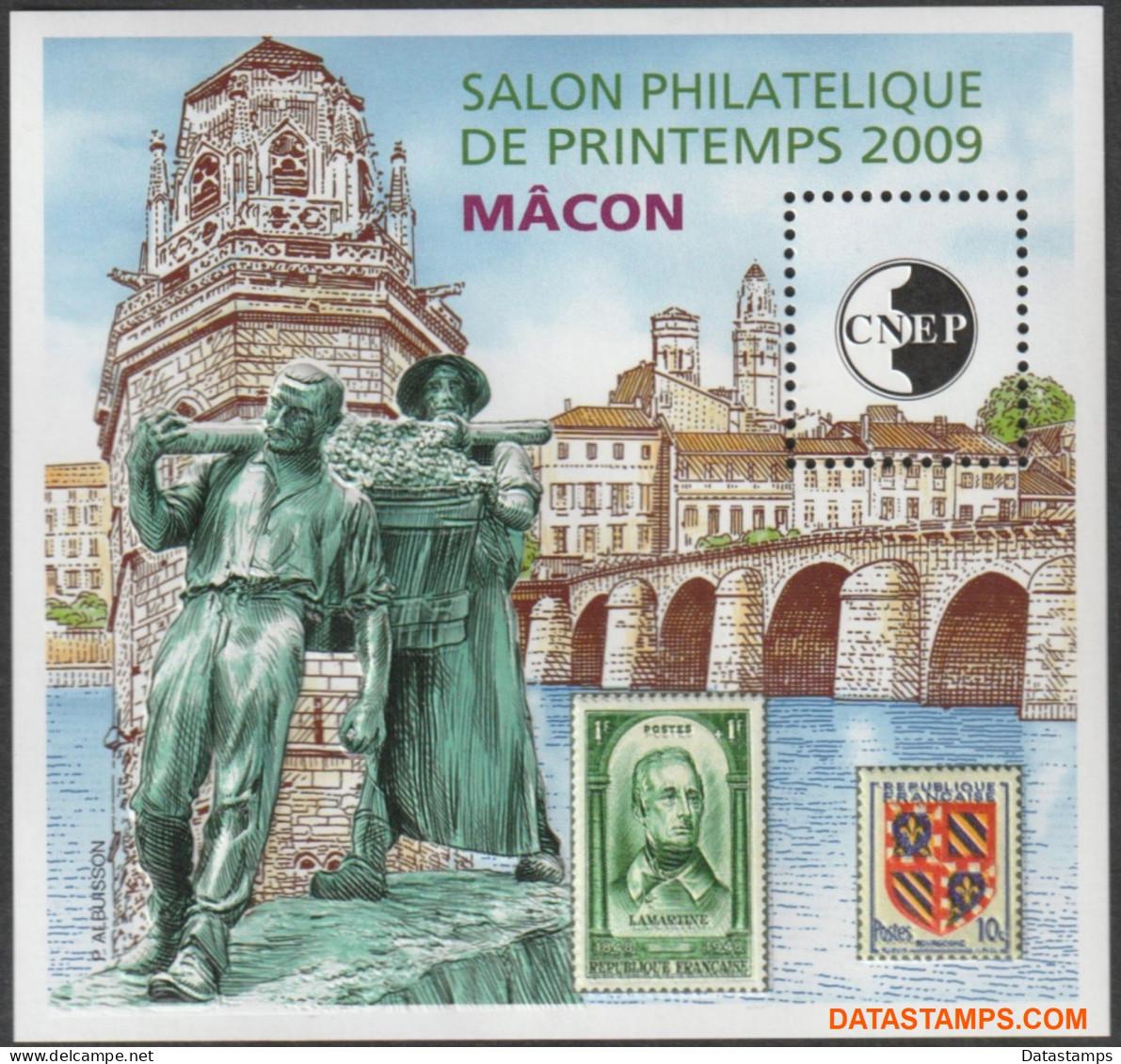 Frankrijk 2009 - Yv:CNEP 53, Cnep - XX - Philatelic Exhibition Macon - CNEP