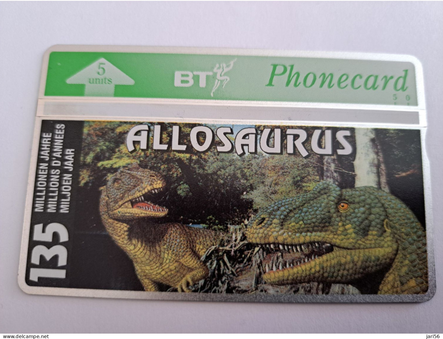 GREAT BRETAGNE  L&G / 5 UNITS/  DINOSAORUS/ ALLO SAURUS    /  / 401D / MINT **16641** - BT General Issues