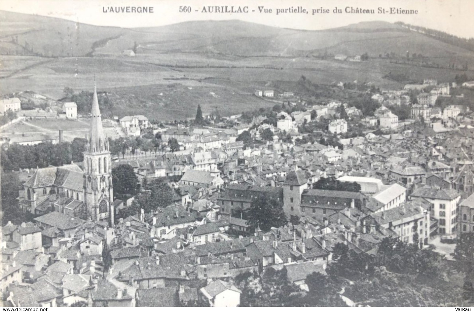 Aurillac - Vue Partielle, Prise Du Château St-Etienne - Aurillac